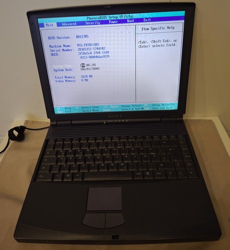 Sony vaio pcg 9e7m - sony,